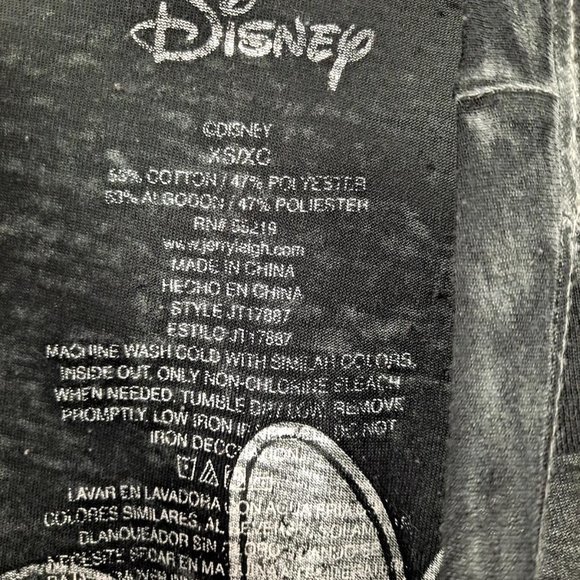 Disney Original Mickey and‎ Minnie Shirt Front/Back Print - Picture 5 of 5